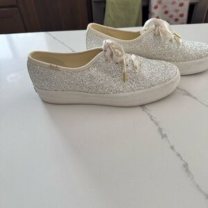 Keds x Kate Spade New York glitter sneakers